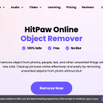 Remove object from photo by HitPaw