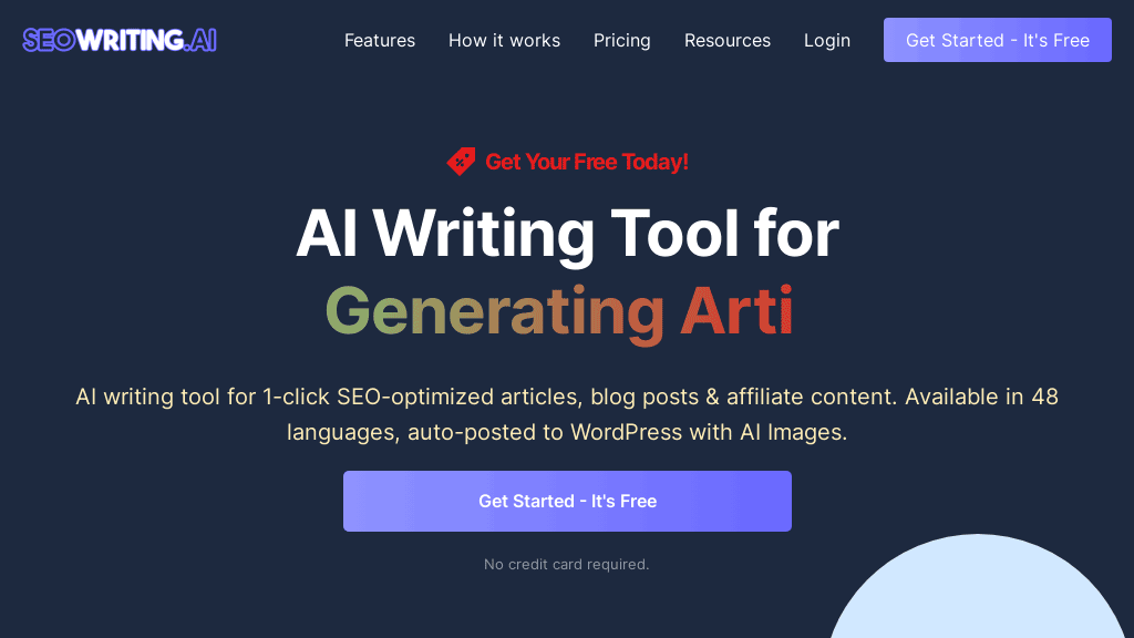 SEO Writing AI