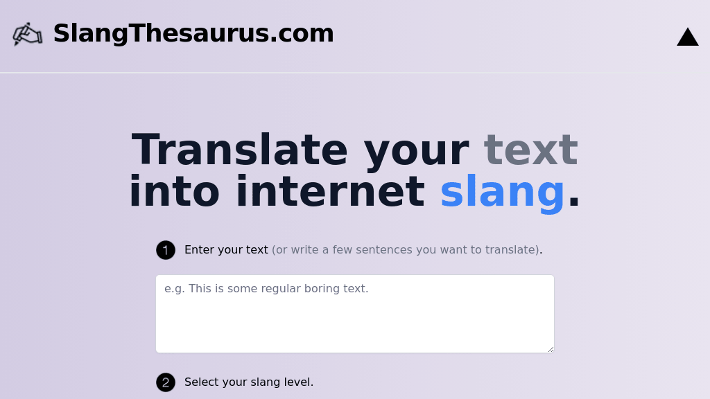 Slang Translator