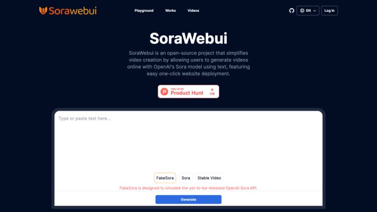 SoraWebui