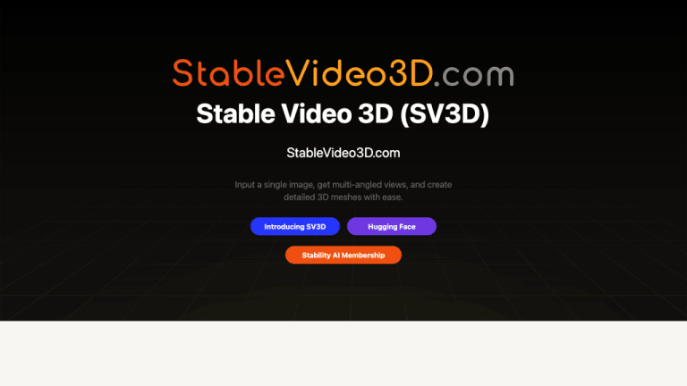 Stable Video 3D