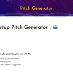 Startup Pitch Generator