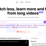 Summarize-Youtube Video Summarizer