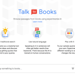 Talk to Books (Google)