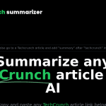 TechCrunch Summary