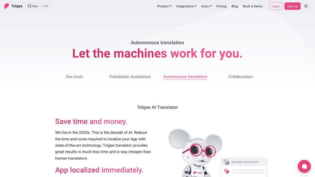 Tolgee AI Translator