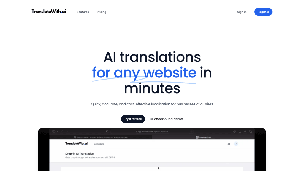 TranslateWith.AI