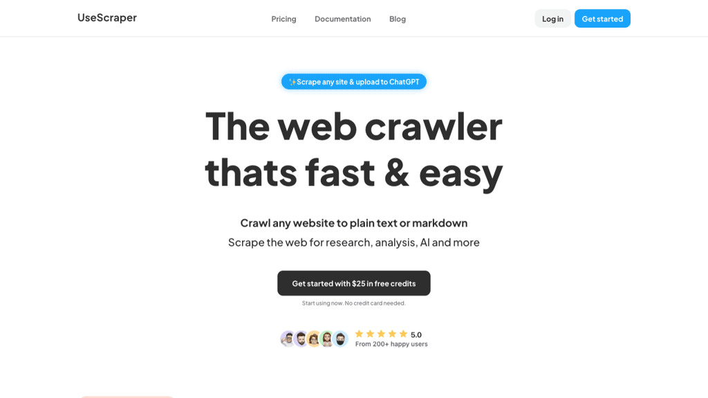 UseScraper Crawler