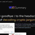 Web3 Summary