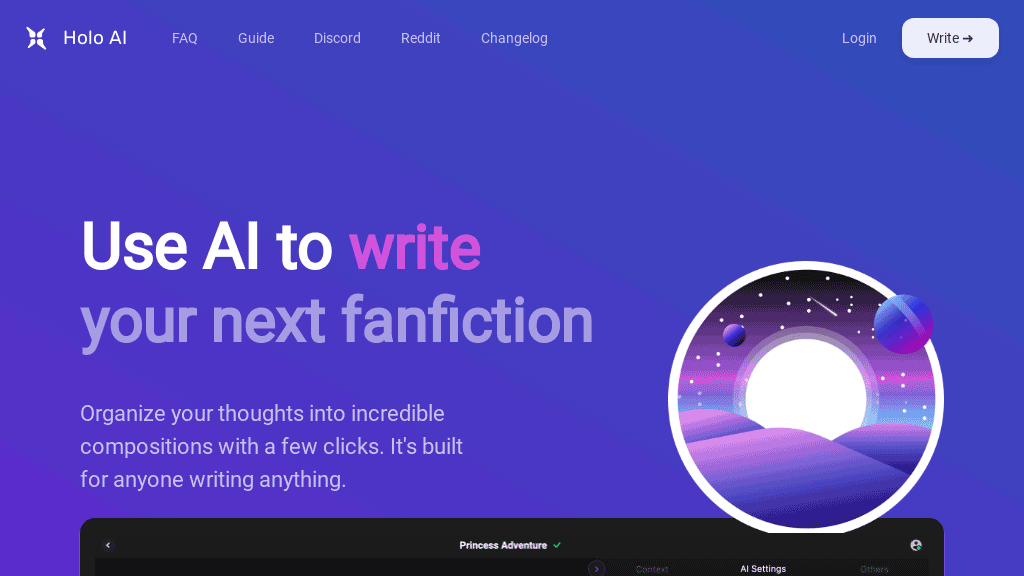 WriteHolo