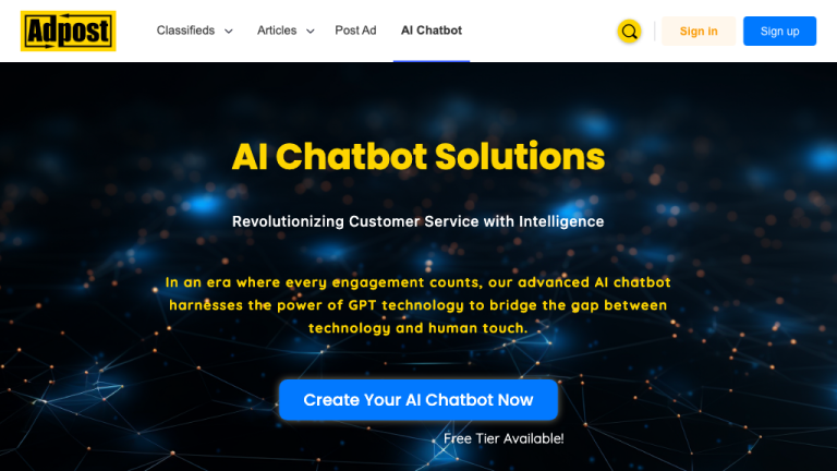 Adpost AI Chatbot