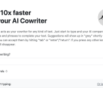 AI Cowriter