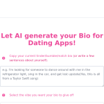 AI Dating Bio