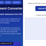 Bank Statement Converter