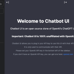 Chatbot UI