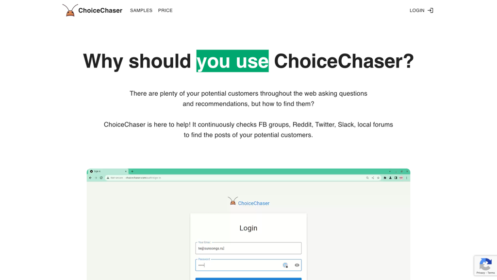 ChoiceChaser