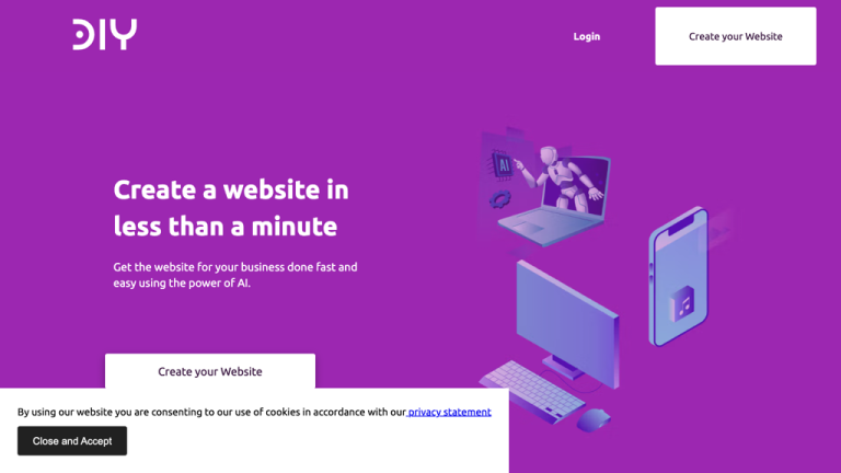DIY AI Website Builder