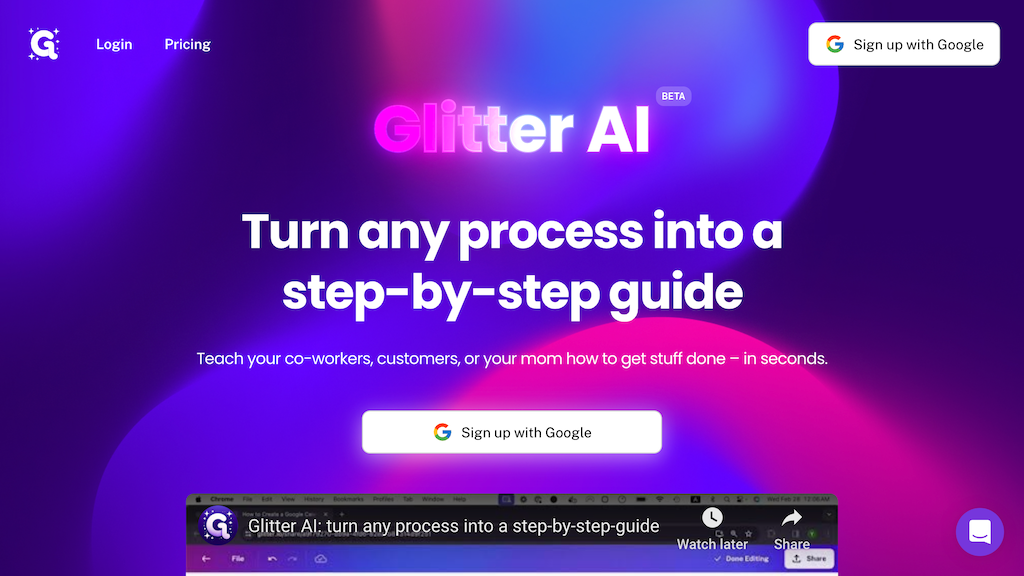 Glitter AI