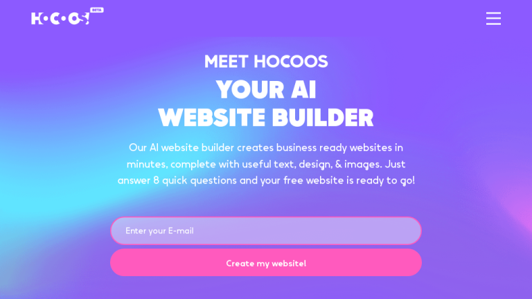 Hocoos AI Website Builder