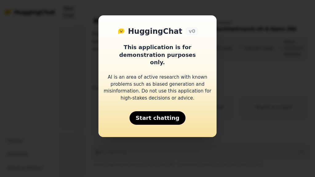 HuggingChat