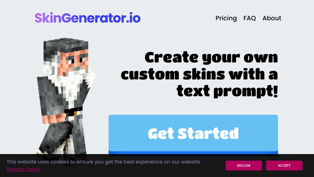 Minecraft Skin Generator