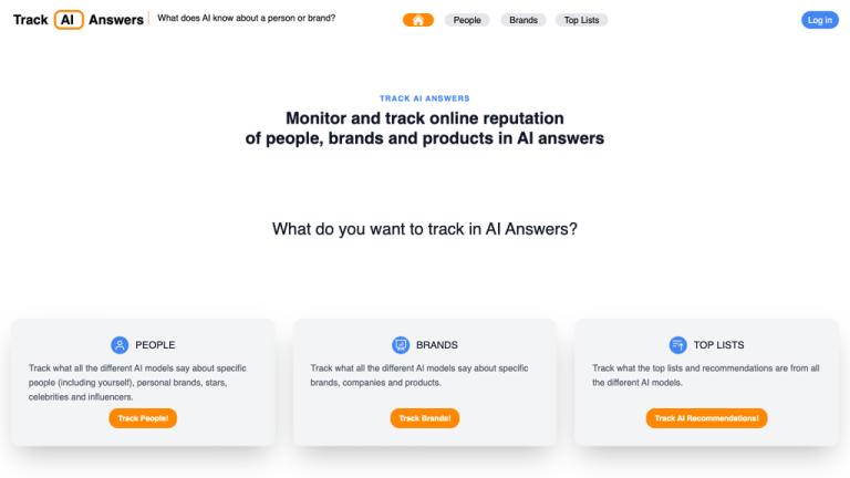 Track AI Answers