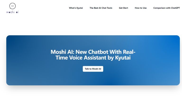 Moshi AI: Use Cases & Alternatives